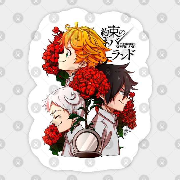 The Promised Neverland - Hope Sticker by LucasBrenner